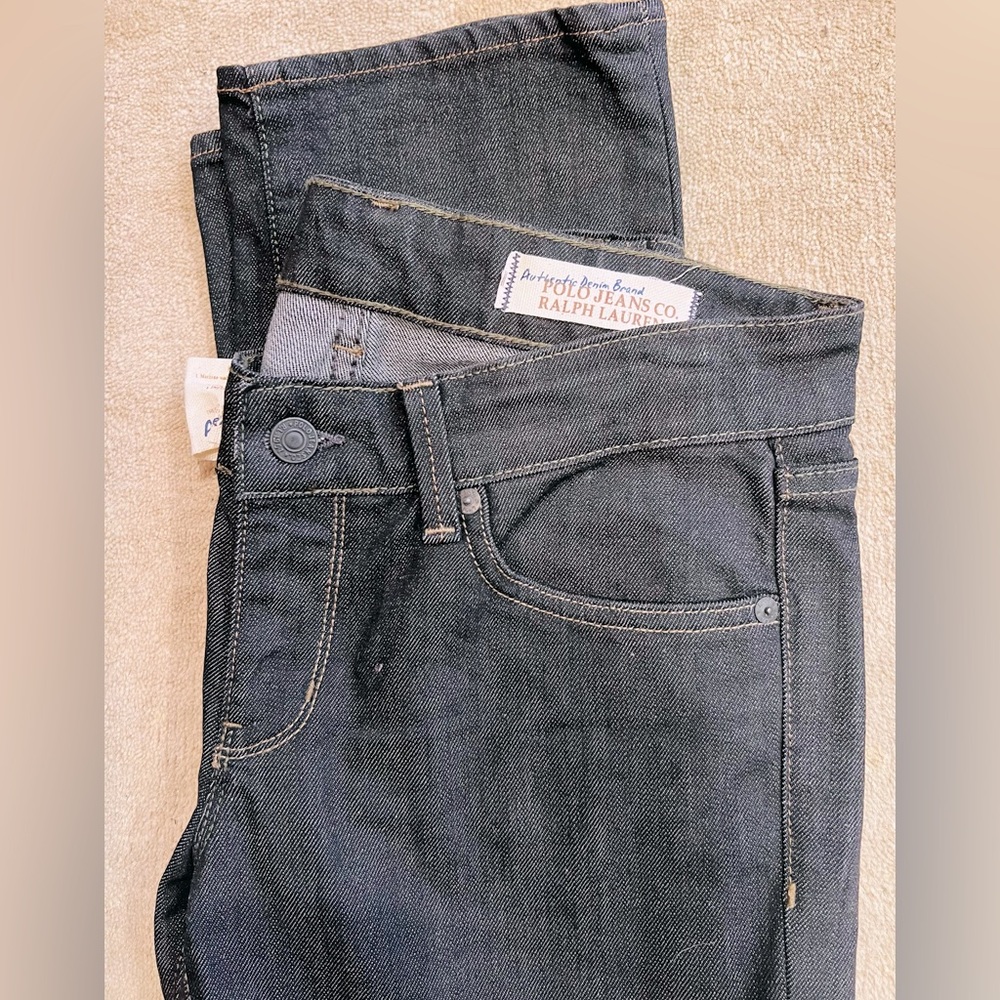 RALPH LAUREN Polo Jeans women’s black skinny jeans size 8x32